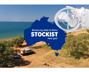 Australian Sirocco II Caravan Fan Stockists