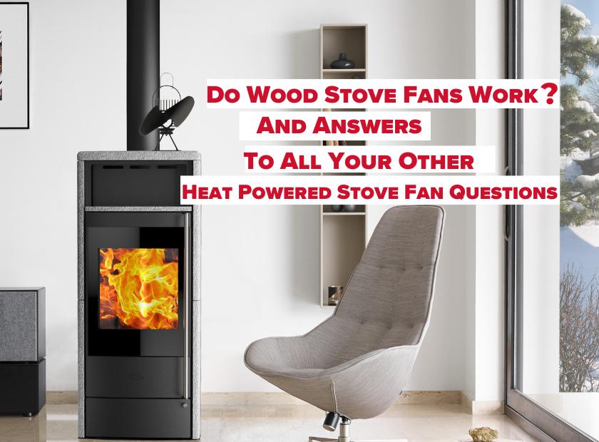 Caframo 8 Black Ecofan AirDeco II Heat Powered Wood Stove Fan – US  Fireplace Store